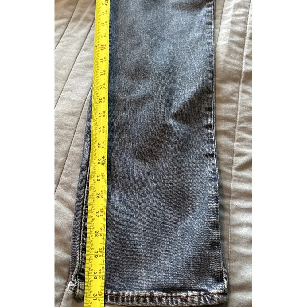 Levi's 514 Premium Big E Jeans Mens 40x 30 Straight Leg Medium Wash